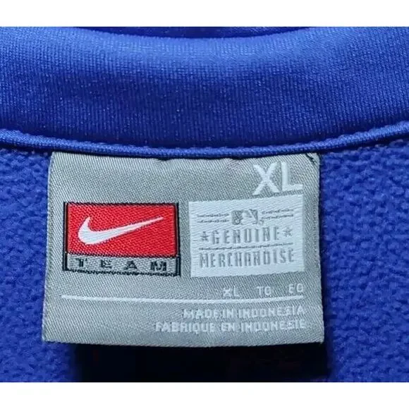 VINTAGE MEN'S NIKE NEW YORK Mets TRACK JACKET MLB BASEBALL SIZE X-LARGE - Picture 5 of 10